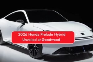 2026 Honda Prelude Hybrid Unveiled at Goodwood – A Sporty Comeback with Sleek Design & Smart Performance
