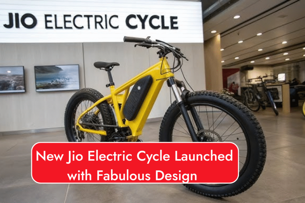 New Jio Electric cycle launch with fabulous design – range is high